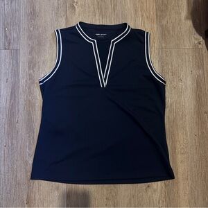 Tory Sport Sleeveless Athleisure Top – Size Large